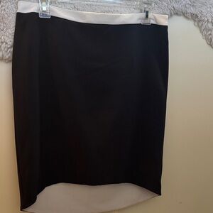 Elegant Black and White Women's Skirt